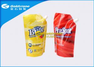 Buy cheap Custom Design Stand Up Pouch With Spout Washing Detergent Powder Packaging from wholesalers