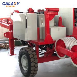 Buy cheap Max Intermittent Pull 90KN Cable Pulling Equipment Diesel 118kw 158hp from wholesalers