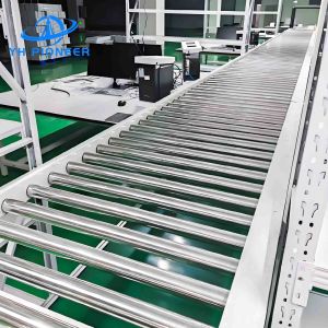 500-800mm Width Stainless Steel Roller Conveyor System For Heavy Load Transport