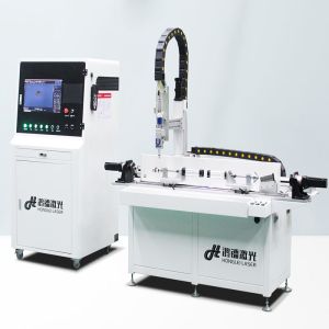 Buy cheap All-in-one interleaved double-station design pipe cutting machine from wholesalers