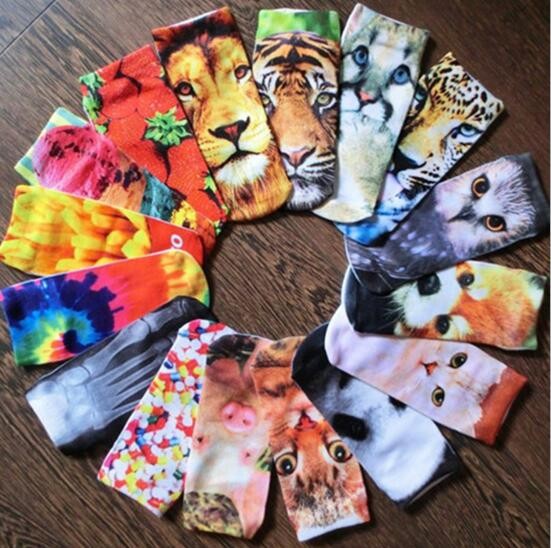 Quality Cartoon 3D ankle socks animal printed bulk wholesale socks for sale
