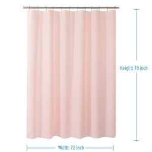 Buy cheap High Quality Water Repellent Shower Liner for Bathroom Long Shower Curtain Made of Mould-Free PEVA Stylish from wholesalers