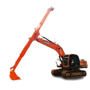 Buy cheap 20~50T Teledipper Excavator Extension Arm With 0.4 Cbm Digging Bucket And Hydraulic Control System from wholesalers