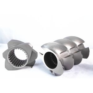 Buy cheap CTE extruder 2 Flighted Thansfer 3 Flighted Screw Elements for plastic Industry from wholesalers
