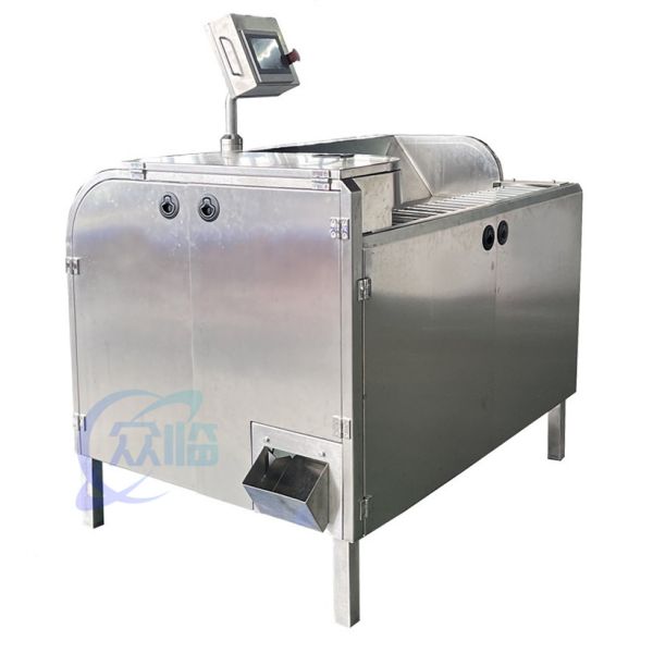 Buy cheap 1.5KW Practical Shrimp Peeling Machine Multiscene Stainless Steel Material from wholesalers