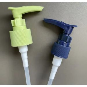 Buy cheap Green Custom PP Material Lotion Dispenser Pump with Clip Lock for Liquid Soap Skin Care Lotion from wholesalers