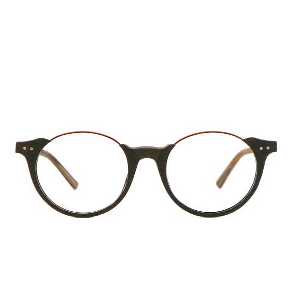 Quality Wood Grain Retro Optical Eyeglasses Handmade Acetate Glasses MR 5359 for sale