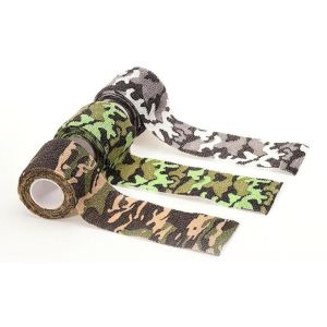 2"x5yards self-adhesive camo colored elastic cohesive bandage, breathable