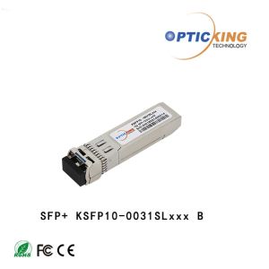 Buy cheap 1310nm SFP+ 10G 10km SMF Transceiver Hot Pluggable 3.3V from wholesalers