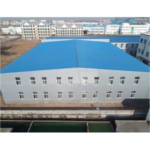 Buy cheap Steel Structure Warehouse with PVC Window and Angle Bracing from wholesalers