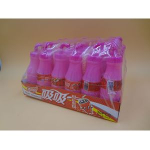 Buy cheap Christmas Straw Fruits Sugar Powder Candy With Powdered Sugar Dispenser from wholesalers