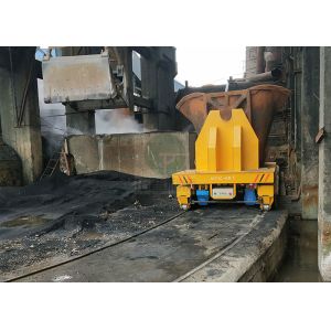 Buy cheap 60T Scrap Handling Battery Driven Self Propelled Transfer Trolleys For Steel Plant from wholesalers