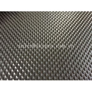 Buy cheap Diamond and pyramid textured rubber car matting anti - skidding garage from wholesalers