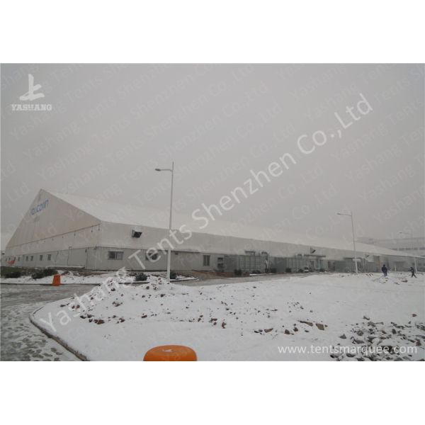 Quality Snow Load Temporary Industrial Warehouse Tent With Functional Container for sale