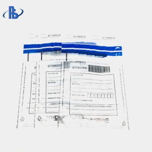 Buy cheap Customized Security Evidence Bags Bank Deposit Tamper Proof Plastic Envelopes from wholesalers