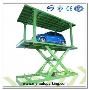 Buy cheap Scissor Type Pit Lifter Double Deck Smart Car Parking System for 2 Vehicles product