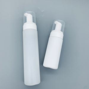 Customized Capacity White Translucent PE Plastic Bottle Screen Printing