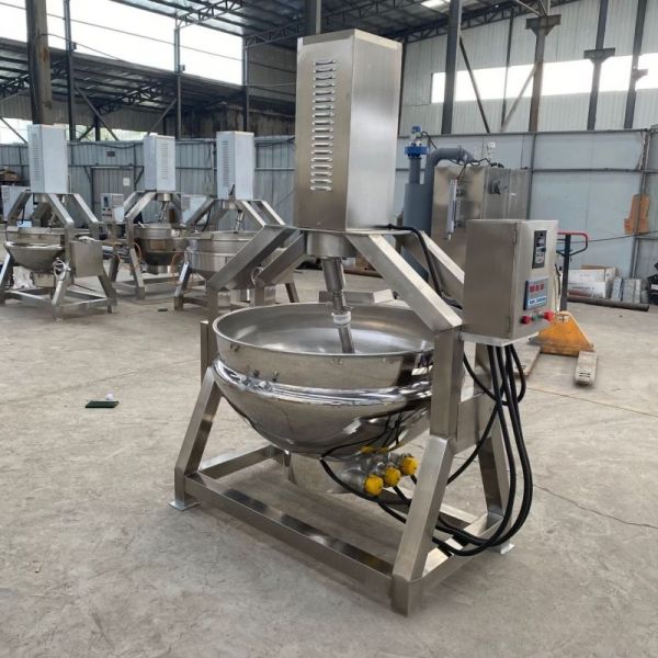 Buy cheap Electric Gas Heating Steam 200L 300L 500L Multi Function Cooking Kettle With Agitator Mixer from wholesalers