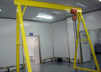 Buy cheap Durable Single Beam Gantry Crane Electric Hoist With Hook Cargo Lifting Electricity Power from wholesalers