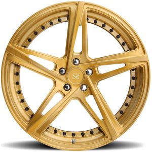 Buy cheap 20inch Rims Bronze Customized  2-PC Forged Alloy Rims For Maserati / Rim 20