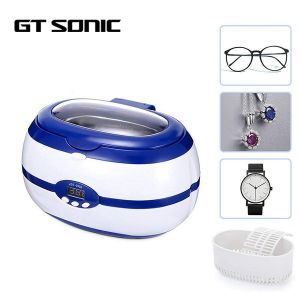 Portable Ultrasonic Jewelry Cleaner 600ml Tank With Degas Function