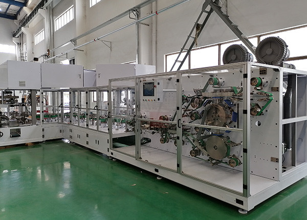 Buy cheap Full Servo Sanitary Napkin Stacker Machine , Baby Daipers Stacking Machine from wholesalers