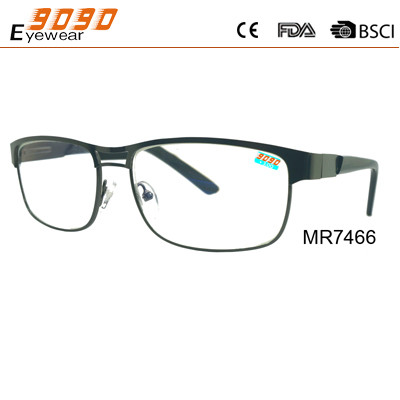 Buy cheap 2017 new style fanshionable reading glasses with metal frame, Power rang : 1.00 to 4.00D from wholesalers