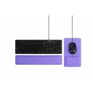 Buy cheap Ergonomic design cooling gel-infused memory foam wrist rest for the full size keyboard to reduce press of wrist hand from wholesalers
