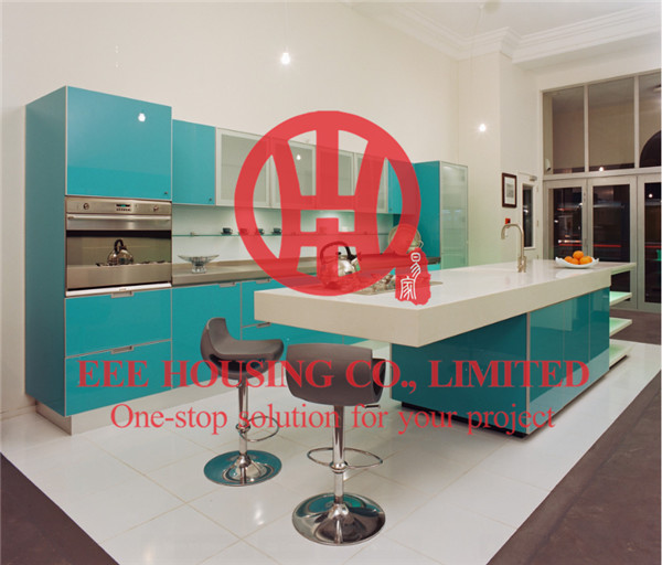 Buy cheap Customized Modern Lacquer Kitchen Cabinet with Excellent Design and Quality MOQ is 1 set & Shipping by Sea from wholesalers