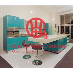Buy cheap Customized Modern Lacquer Kitchen Cabinet with Excellent Design and Quality MOQ is 1 set & Shipping by Sea from wholesalers