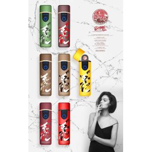 USB Plastic Cigarette Lighter DY-USB001 USB Rechargeable Lighter