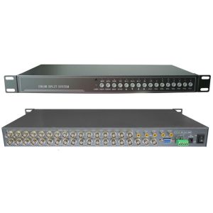 Buy cheap Rack Mounted Real Time Color Quad Processor , CCTV 16 Channel Color Multiplexer from wholesalers