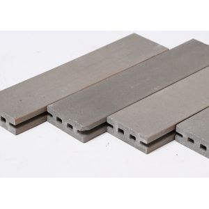 Hot Sales Grey Clay Brick Customized Cutting Moulding Service 240x60x20mm