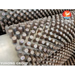 ASME SA312 Stainless Steel 304 Studded Tube , For Shell-and-tube Heat Exchanger