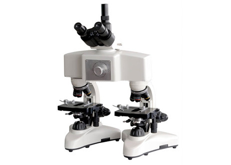 White Forensic Comparison Microscope 40X 100x Magnification Microscope