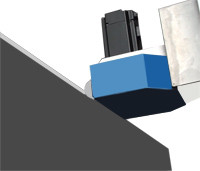 Buy cheap Automatic Vertical Glass Shape  Edge Deleting Machine Double Glazing Equipment,Automatic Low-e Edge Deleting Robot from wholesalers