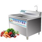 Buy cheap Industrial Bubble Washing Machine Vegetable and Fruit Washing Machines for Cleaning Ordinary Marketing Steel Key Motor Stainless from wholesalers