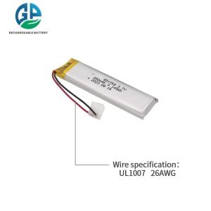 Buy cheap High Capacity 851768 3.7V 850mAh 1S1P Battery Manufactory Lithium Ion Polymer KC Customized Rechargeable Battery from wholesalers