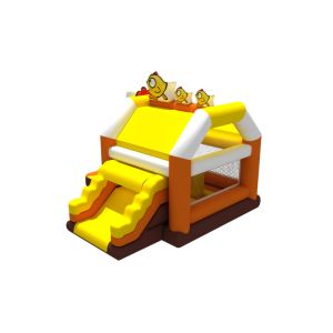 Buy cheap Tarpaulin Chicken Cartoon Inflatable Bounce House Slide Combo Inflatable Playground from wholesalers
