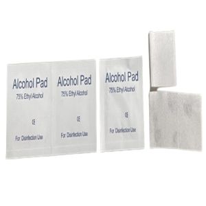 Buy cheap Paper AL Composite Film Four Side Sealing Packing Machine With Slitting Alcohol Pre Pads Sealing Packing Equipment from wholesalers