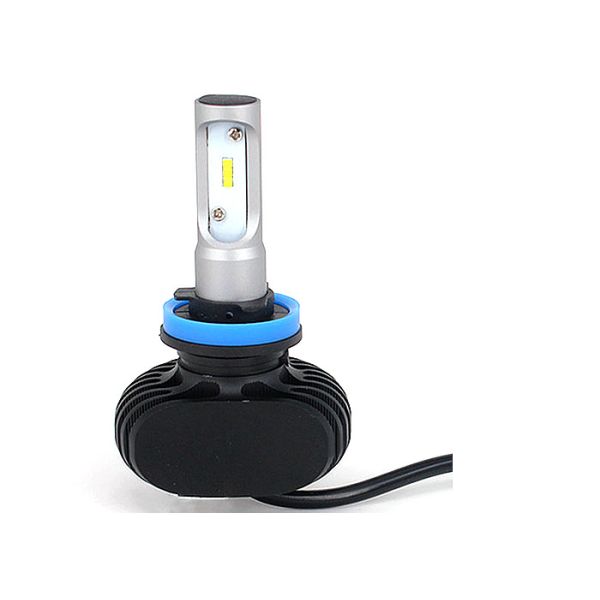 Quality Fanless CSP Led Headlight 8000LM 6500K H11 S1 / Led Auto Headlight Bulbs for sale