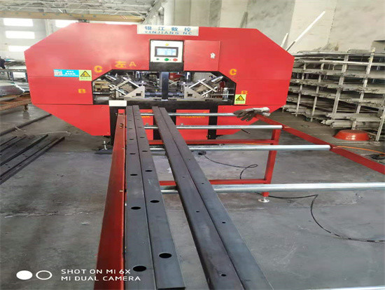 Buy cheap Hydraulic Automatic Square Tubing Stamping Press For Stamping 50mm Maximum Punching Thickness from wholesalers