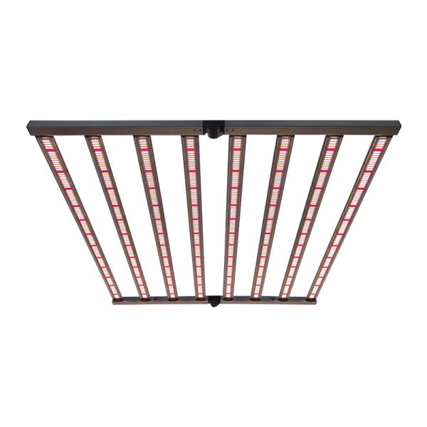 Buy cheap Foldable 650W 8Bars Full Spectrum LED Grow Lights Samsung LM301H Osram UV IR from wholesalers