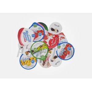 Buy cheap PET AL HSL Seal Yogurt Poly Laminated Aluminium Lidding Foil from wholesalers