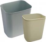 Buy cheap Rectangular  plastic trash bin Fireproof single layer plastic from wholesalers