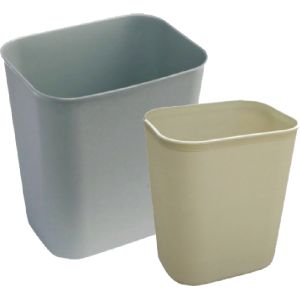 Buy cheap Rectangular plastic trash bin Fireproof single layer plastic from wholesalers