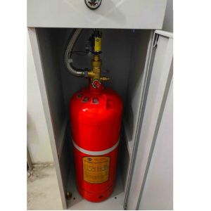 40L 33kg FM200 Gas Fire Extinguishing System With Multi Zone Protection