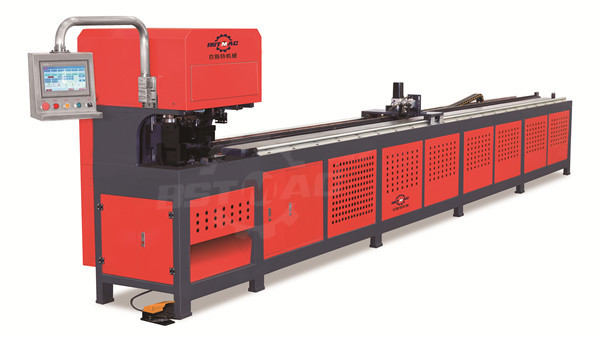 Quality Angle Iron Hydraulic Tube Punching Machine 45 Degree Angle Punching for sale