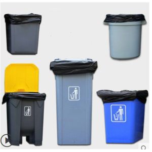 Buy cheap Black Biodegradable Garbage Bags / Biodegradable Dustbin Bags OEM Acceptable from wholesalers