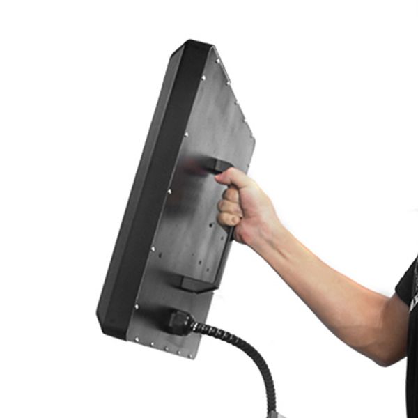 Quality 60m/s Rated Wind Velocity 7 Band ABS Material Handle Panel Long Range Antenna for Manpack Anti Drone UAV Jammer for sale